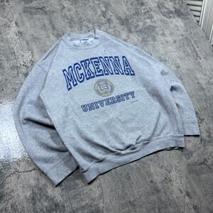 Vintage 02 Y2K College Mckenna University Claremont Sweatshirt Size L Youth